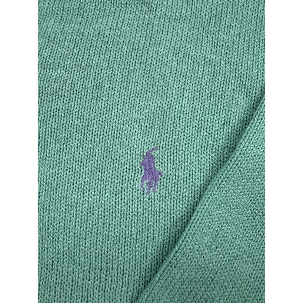 Vintage Minty Ralph Lauren Men’s Button Collar Sweater 100% Cotton Sz Lg - Picture 3 of 6
